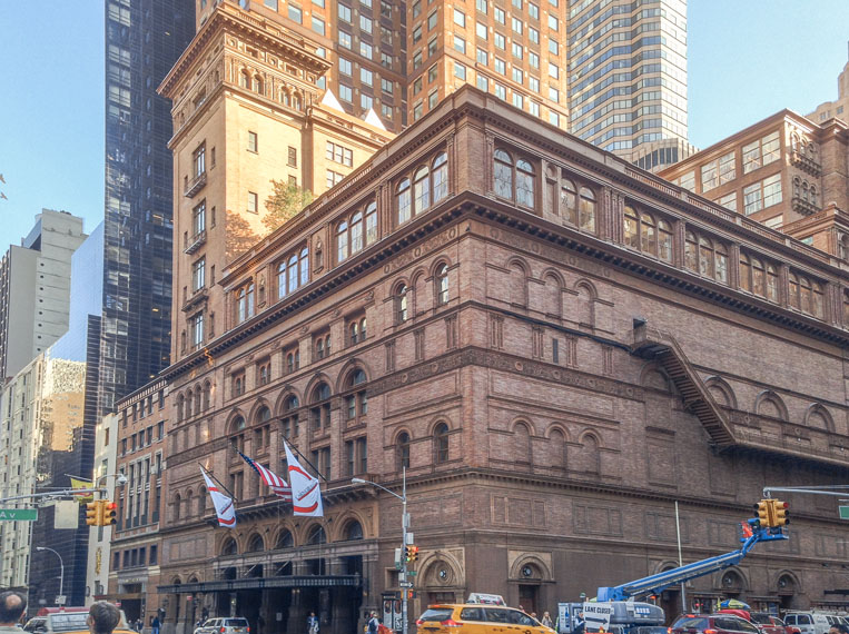 carnegie hall exterior