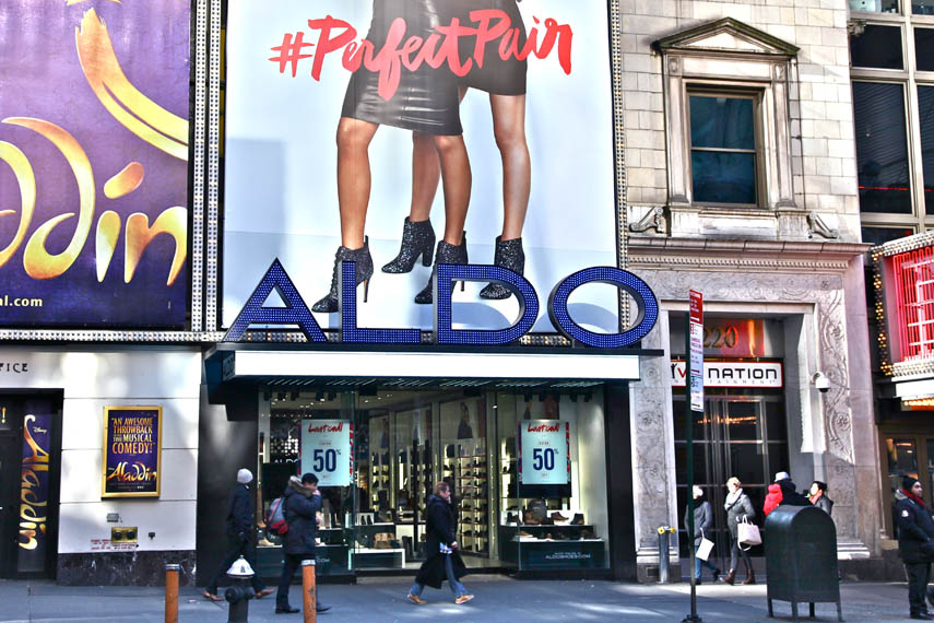 Aldo on 34th street cheap