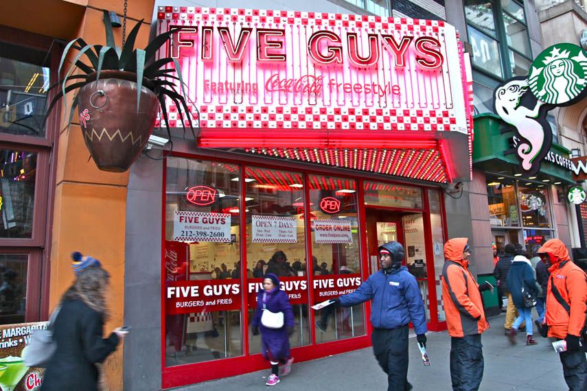 Five Guys Five Guys Commence Work On Kitchen For Launching Of