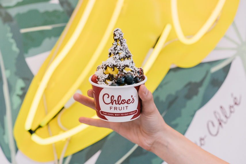 Chloe soft serve fruit shop